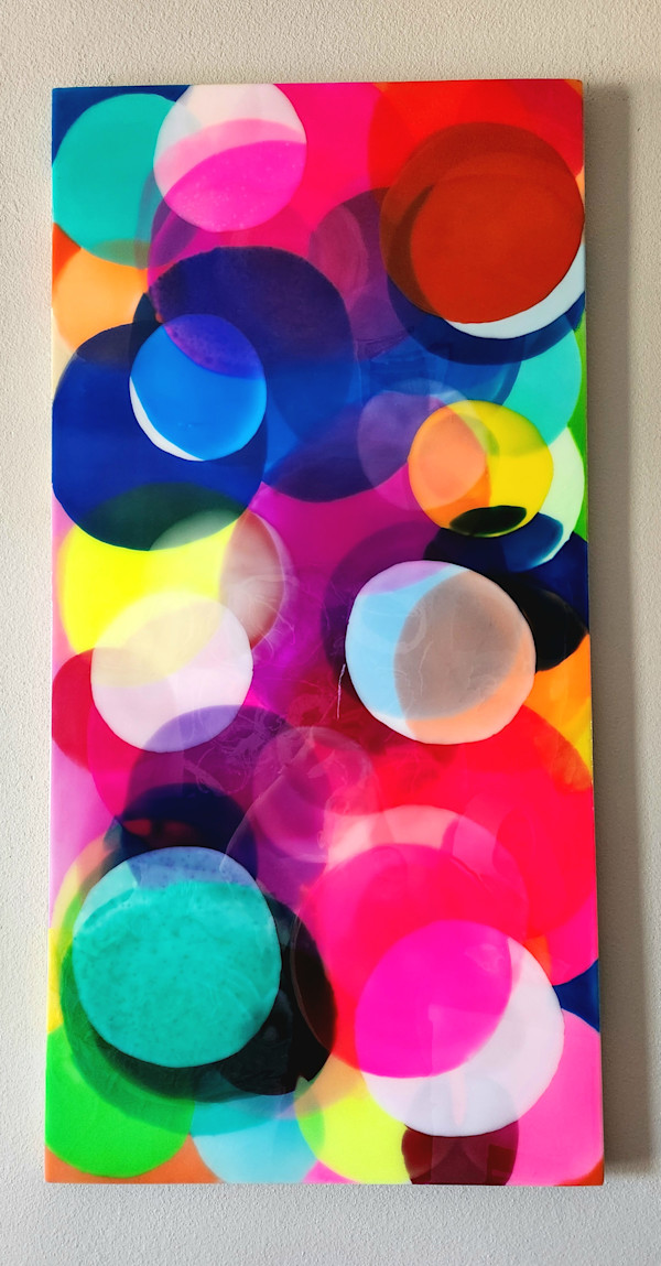 Abstract Resin Bright Spheres by Tana Hensley, Image 9.