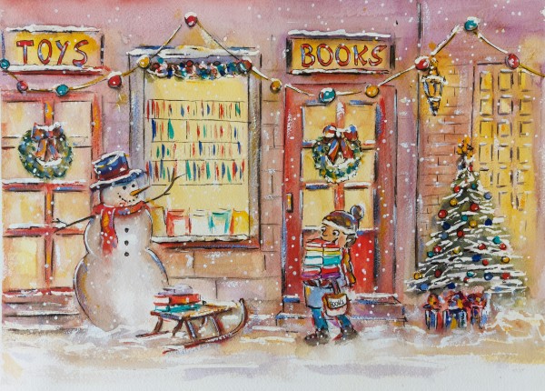 Christmas Shopping by Silvia Busetto
