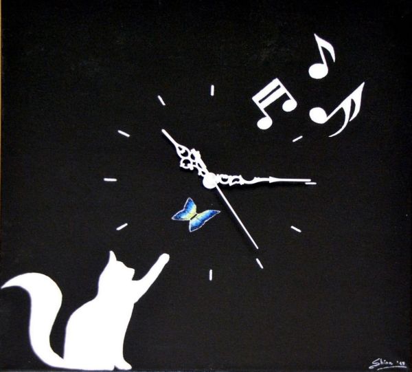 Clock. Il passatempo del gatto by Silvia Busetto