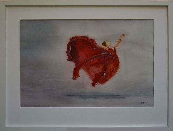 Ballerina rossa 2 by Silvia Busetto
