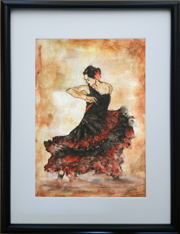 Flamenco Dancer by Silvia Busetto