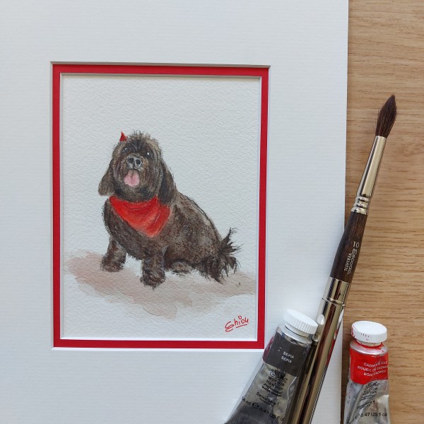 Scoote Bailey, the Dog by Silvia Busetto