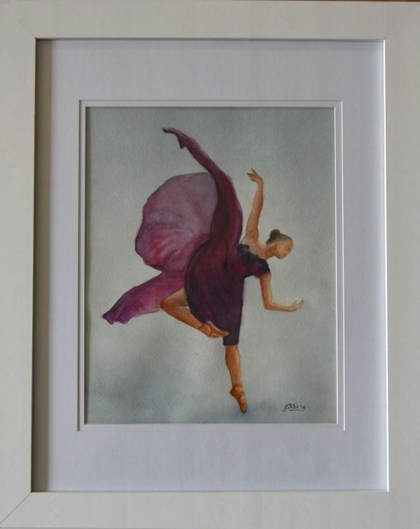 Ballerina Viola by Silvia Busetto