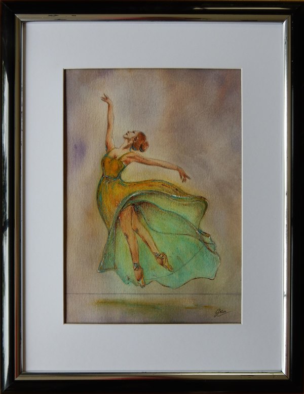 Ballerina Verde by Silvia Busetto