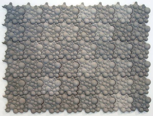 Untitled (tile panel) by Gunnar Norquist