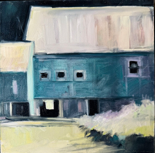 Blue Barn by Anne Besse-Shepherd, Image 1.