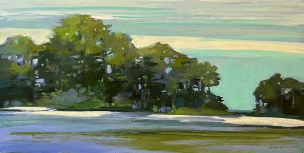 Edgartown Pond Landing by Anne Besse-Shepherd