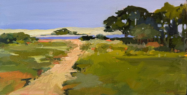 Chilmark Pond Path by Anne Besse-Shepherd