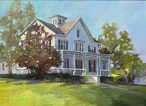 Williams Street Vineyard Haven by Anne Besse-Shepherd