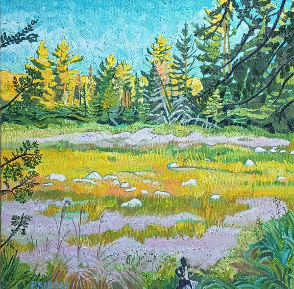 Leaving Caribou Pond by Heather Friedli