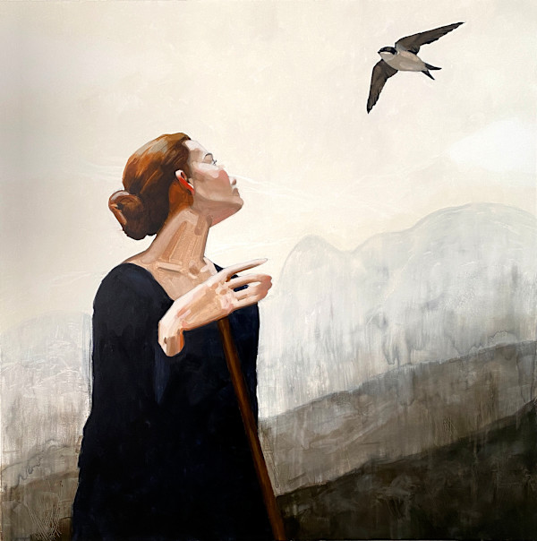 Bird and Broom by Suzanna Schlemm
