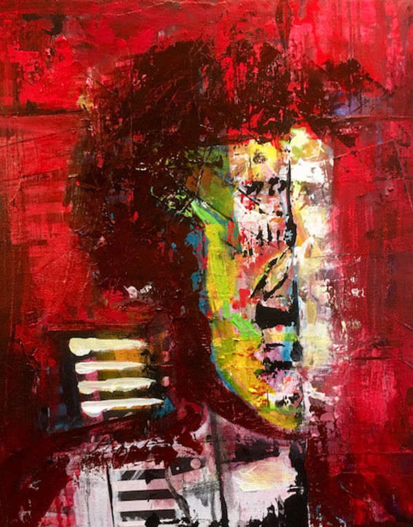Piano Man by CATHY WILLIAMS ART