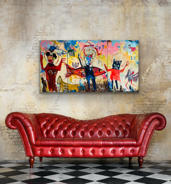The Fantasy by CATHY  WILLIAMS  FINE  ART