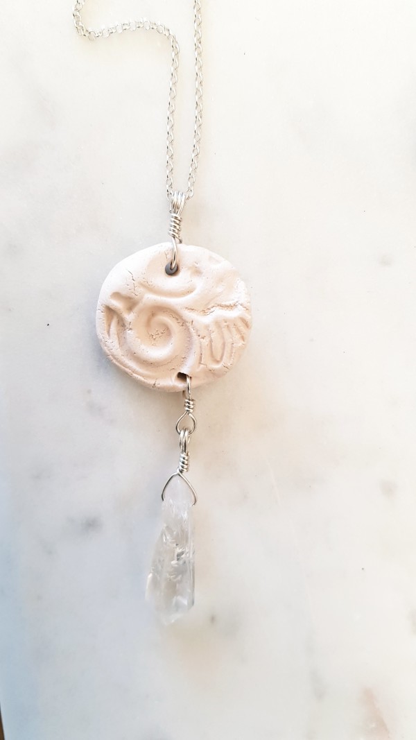 Be the Master of Your Soul Pendant #1 by Naomi Eleftheriou