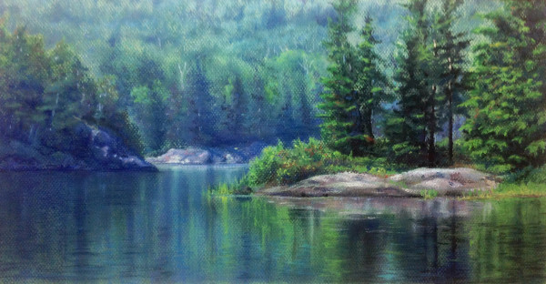 Reflecting On Moose Lake by Kathy  Dolan, MPAC, IGOR, PAC, SCA