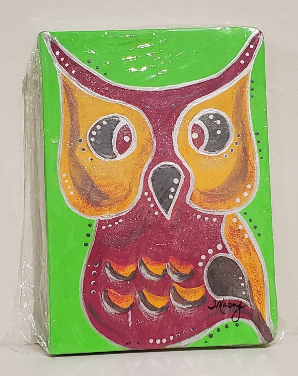 hand painted journal by Tyamica Mabry