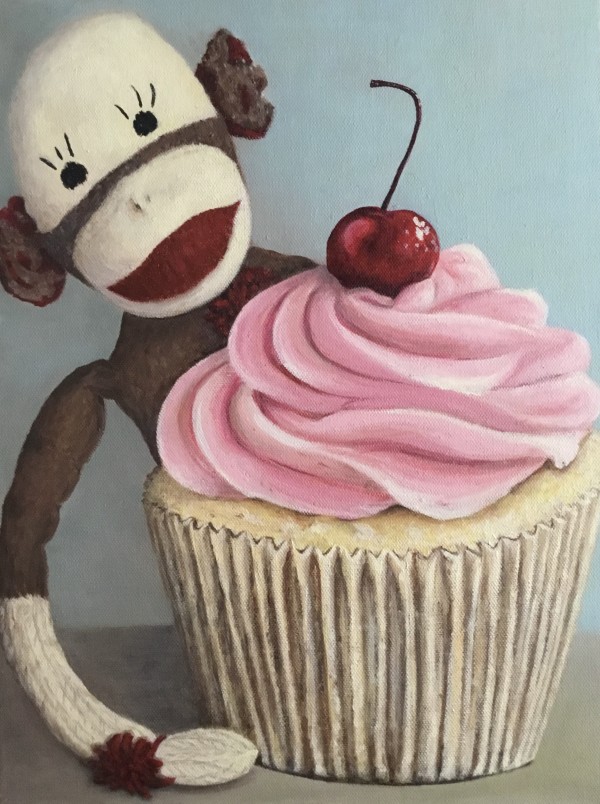 Pink Cupcake by Kelly Taylor