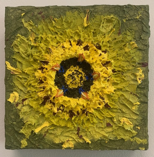 Sunflowers and Explosion by Sandra Belz