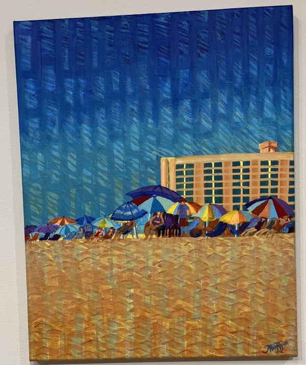 Beach Day by Mary E D Ryan