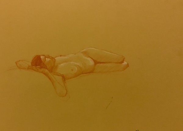 Nude repose by Neil Sherman