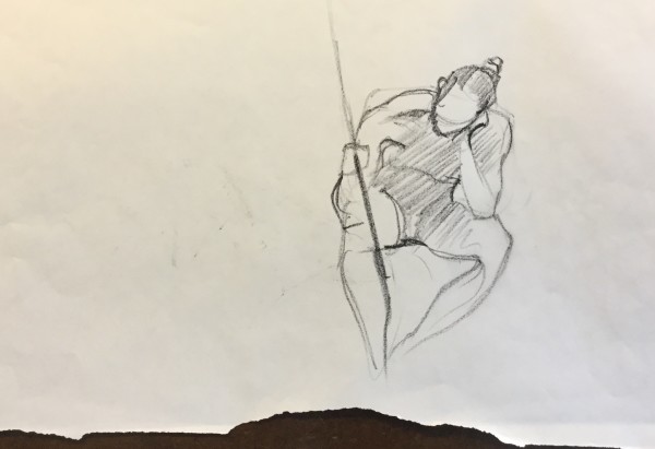 Seated study by Neil Sherman