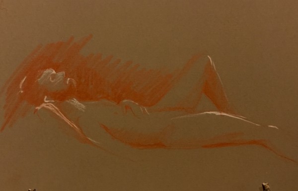 Nude relaxed by Neil Sherman