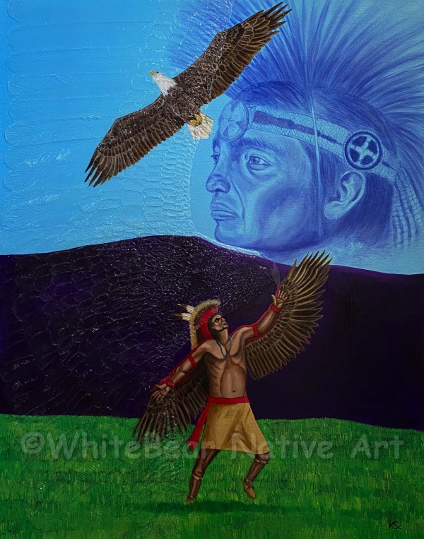 Sacred Messengers by WhiteBear Native Art/Kathy S. "WhiteBear" Copsey