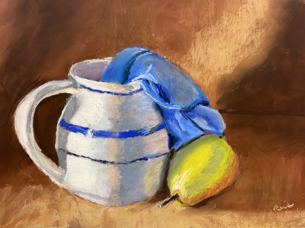 Pear and Jug by Kathryn Reis