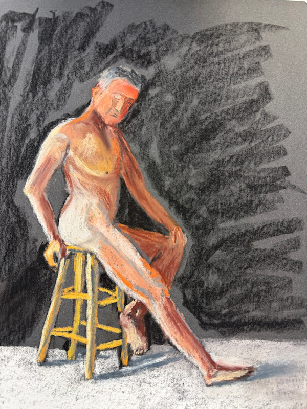 Seated Nude by Kathryn Reis, Image 1.