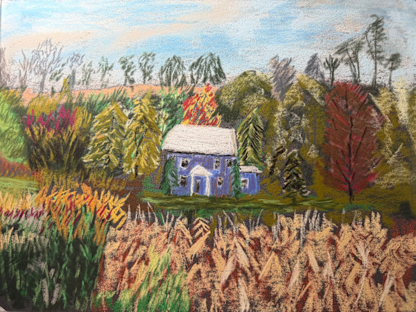 Blue House by Kathryn Reis, Image 1.