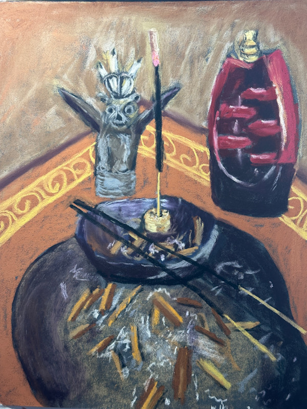 Burning Incense by Kathryn Reis