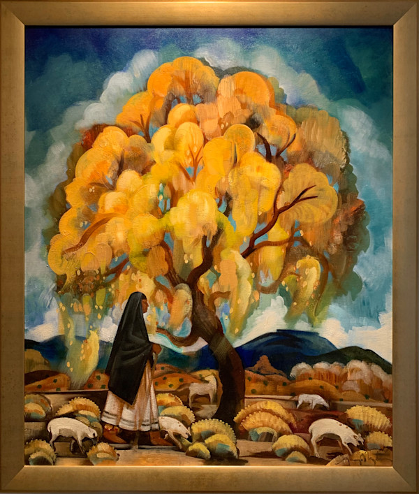 Yellow Tree by Tony Abeyta, Image 1.