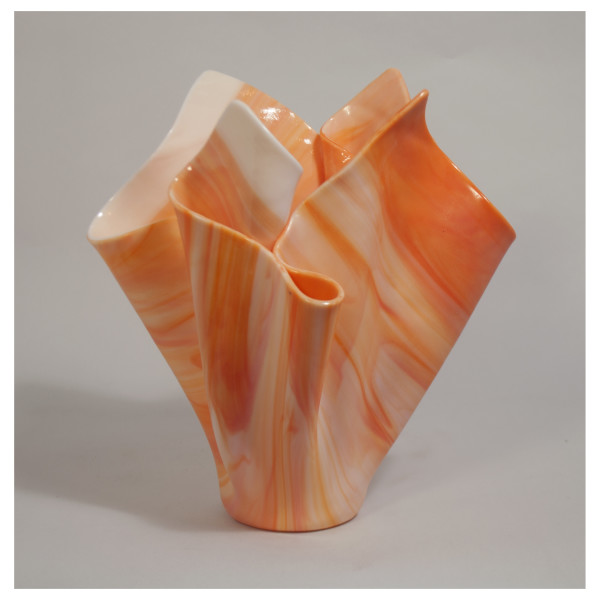 Handblown Glass Vase #5 by Jeff Gullett