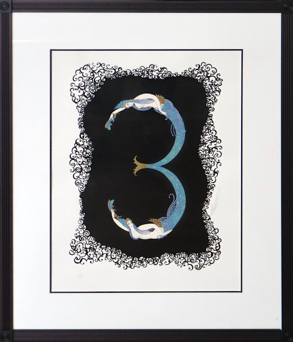 "3" by Erte, Image 1.