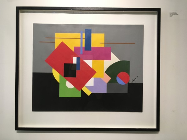 French Constructivist Geometric Abstract by Unknown