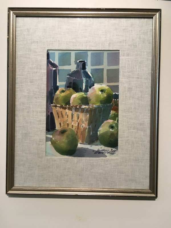 Untitled Still Life with Fruit by Cletus Smith