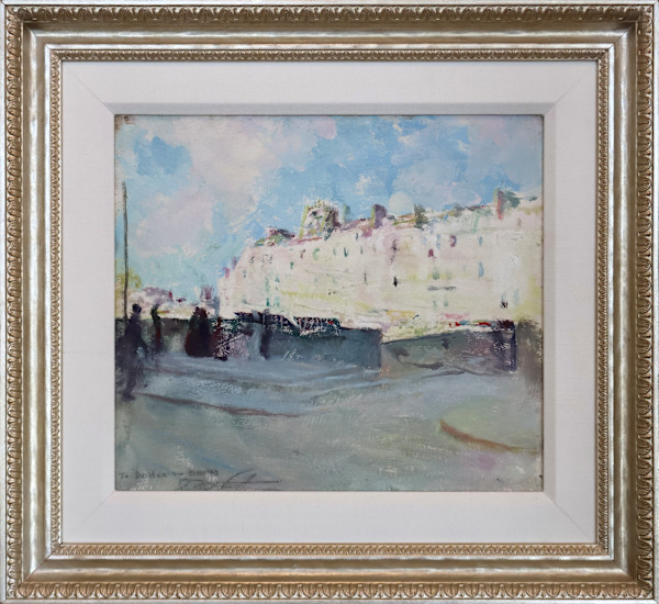 The Quais of Paris by Charles Hawthorne, Image 1.