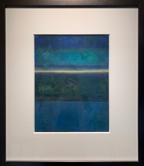 Blue Color Field by Mark Rothko