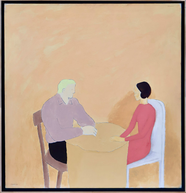 Dinner Conversation by Robert Bonaparte, Image 1.