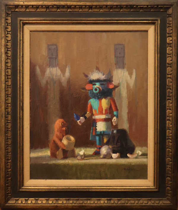 Kachina Figures Still Life by Richard Vernon Goetz