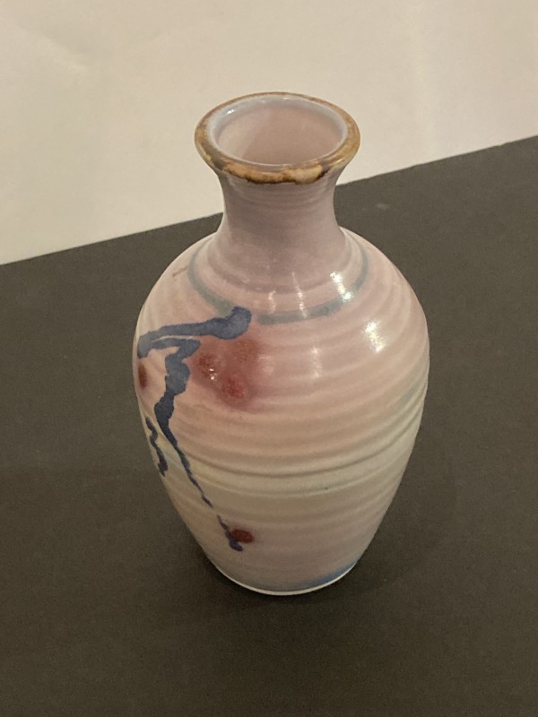 Thin Neck Ceramic Vase by Terry Printer