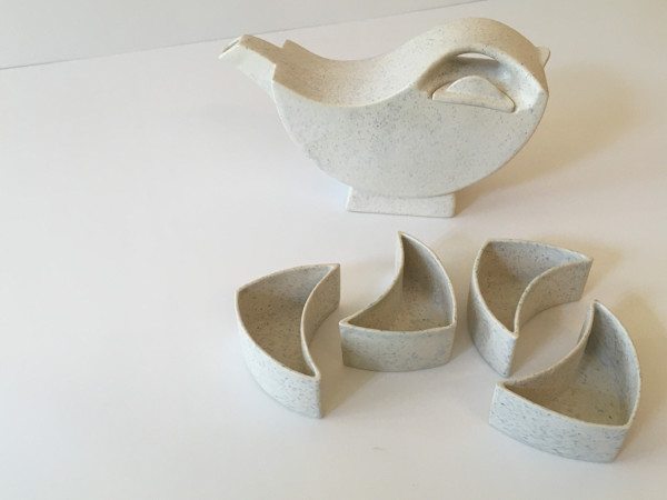 Patrick Ting Spiral Tea Set by Patrick Ting