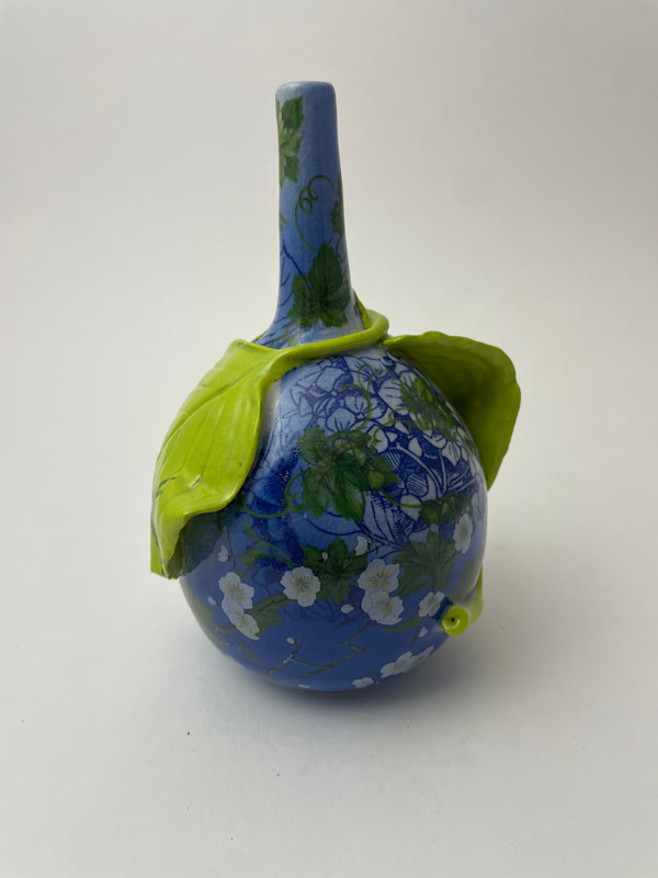 Blossoms in a Moonlit Garden by Roger Runge