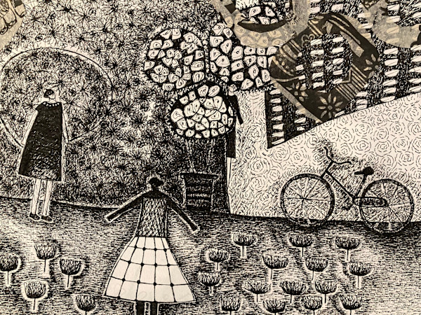 A Bicyclette by Josette Simon-Gestin