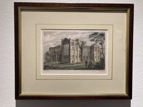 Rivaulx Abbey by N Whittock