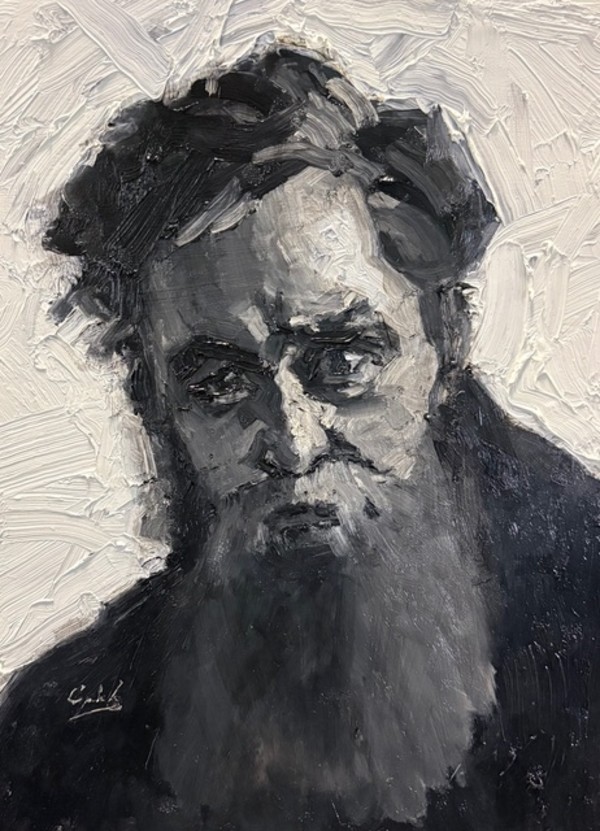 Old Bearded Man by James Cobb