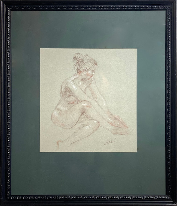Adrian in Gesture I by James Cobb