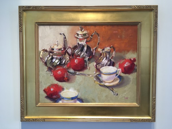 Pomegranates and Silver by James Cobb