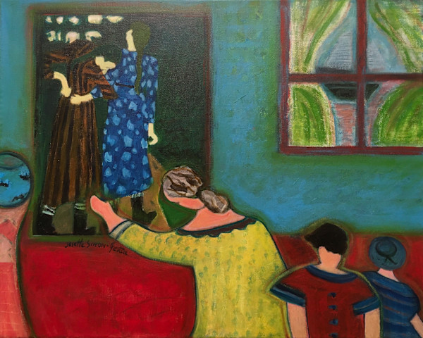 Museum Musings #4 After Vuillard by Josette Simon-Gestin, Image 10.