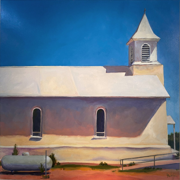 Church, Dilia New Mexico by John Wolfe